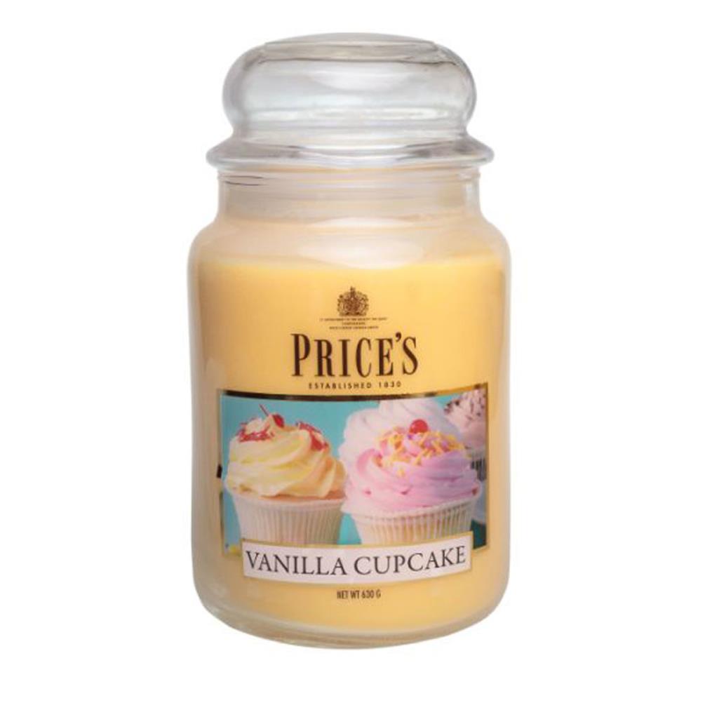 Price's Vanilla Cupcake Large Jar Candle £14.99
